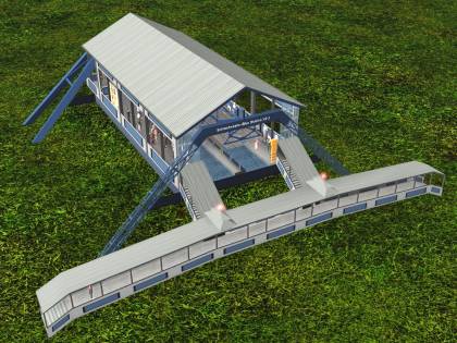 Schwebebahn Blue Station V2