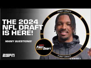 The most OFFENSIVE HEAVY draft EVER! The 2024 NFL Draft is here! | First Draft