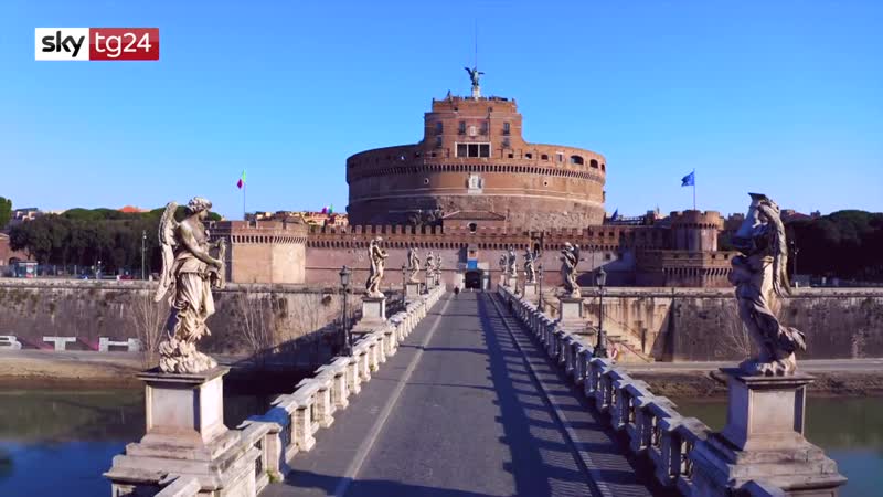 Coronavirus, le immagini con il drone di una Roma deserta Vi, History