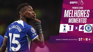5 GOLS ANULADOS E 2 VERMELHOS | Tottenham 1 x 4 Chelsea - Melhores Momentos