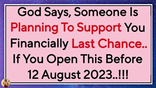 Someone Is Planning To Support You Financially Last chance.. If You OpenJesus Says  #jesusmessage