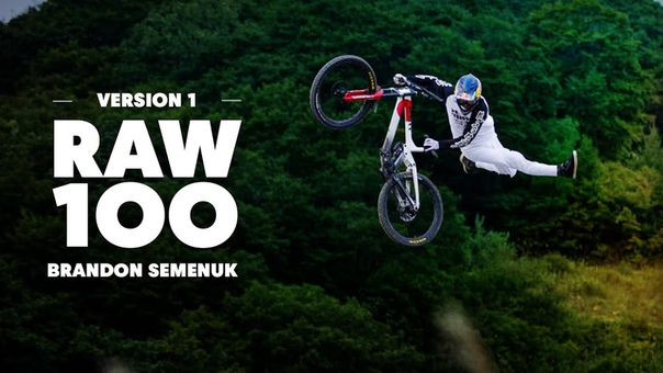 Brandon Semenuk Hits a Flowy Slopestyle Trail in the Woods, Raw