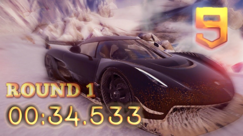 Asphalt 9: Elite Grand Prix, Koenigsegg Jesko, Round 1, SNOW