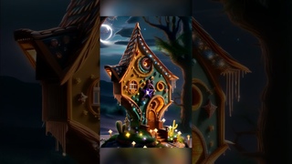 Baba Yaga's Fairytale Gingerbread House Steel Soul music