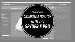 Perfect MONITOR CALIBRATION with the SPYDER X PRO // Fotospeed Tutorial