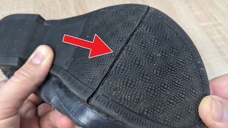 The shoemaker shared a trick! Shoe repair with your own hands