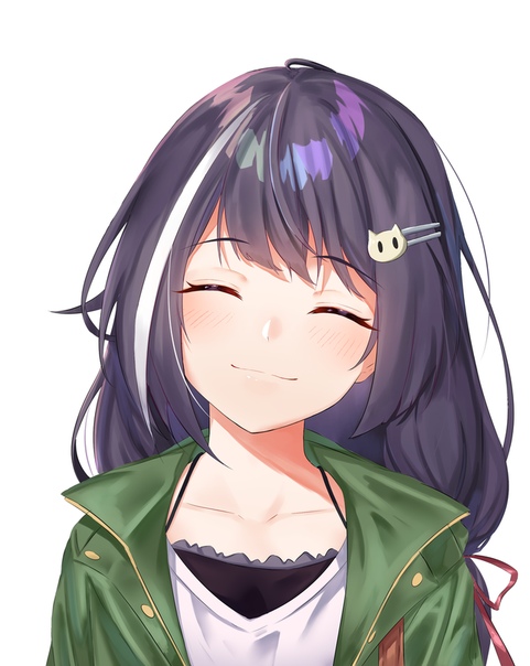 Anime girl face