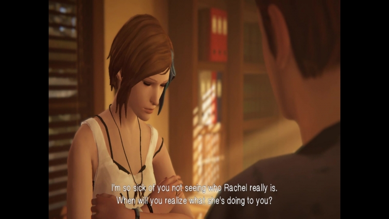 eliot in rachels house failed backtalk fuck you