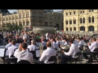 Концерт президентского оркестра в честь юбилея Покровского собора