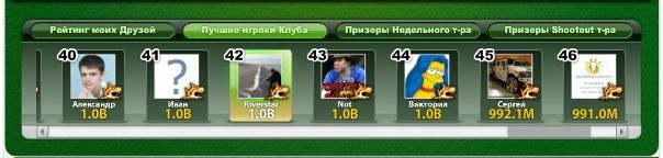 №1, Riverstar *f* №1, Riverstar *f*