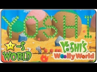 Yoshi wooly world Star-S Wonderful world of wool