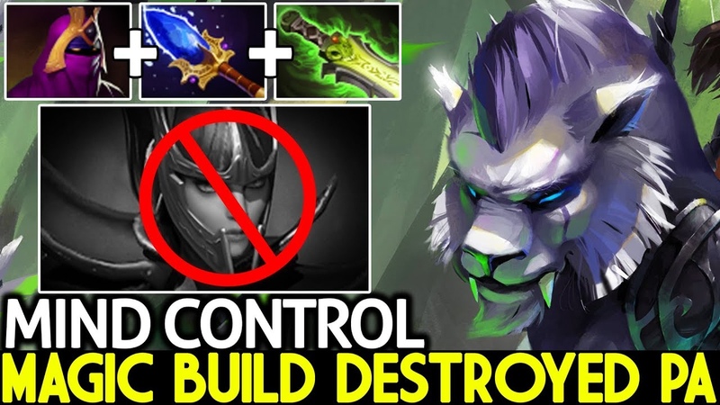Mind Contro L Mirana 200 IQ Counter Magic Build Destroyed PA 7. 22 Dota