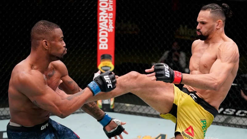 Tive que lutar mais com a cabeça, com a técnica, Michel Pereira, UFC Vegas