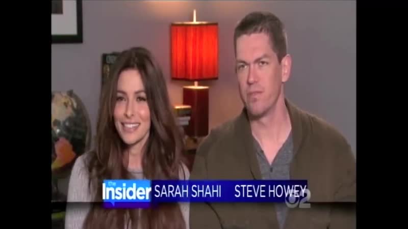 Sarah Shahi Steve Howey BTS Interview People Magazine