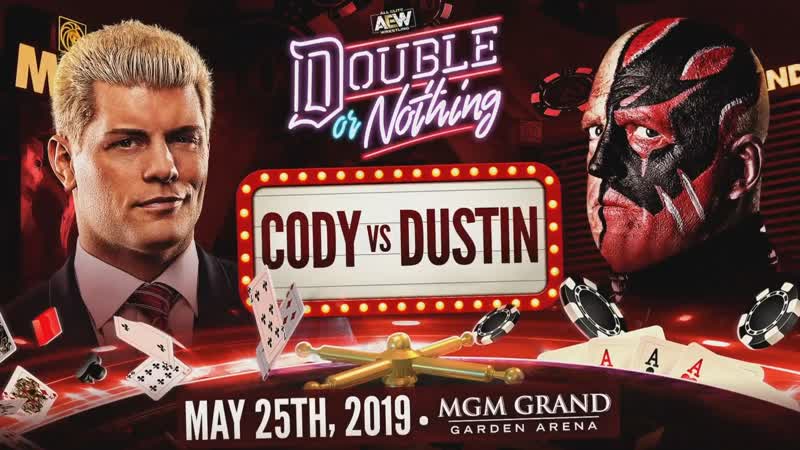 AEW Double Or Nothing Dustin Rhodes vs Cody