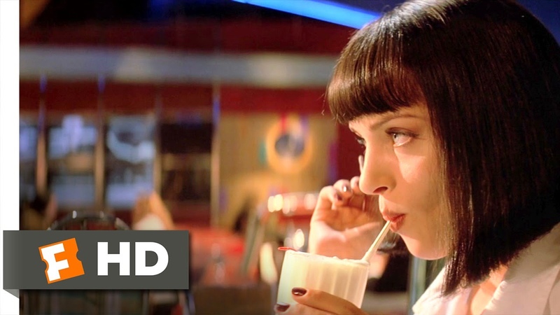 Pulp Fiction (4, 12) Movie CLIP Uncomfortable Silence (1994)