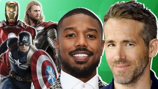 Marvel superheroes join forces in fantasy football league starring Ryan Reynolds, Chris Hemsworth
