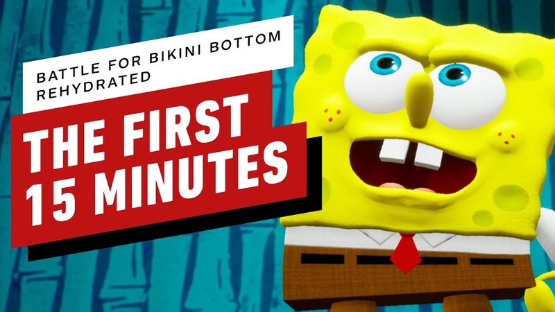 The First 15 Minutes of Sponge Bob Square Pants: Battle for Bikini Bottom