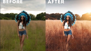 Photoshop CC Tutorial : Outdoor Portrait Editing