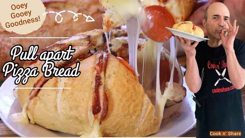Pull Apart Pizza Bread Incredibly Easy and