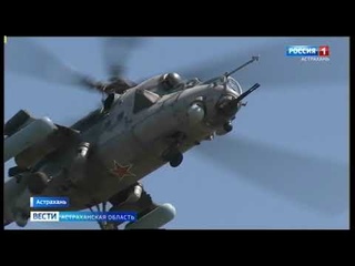 В Астрахани прошли учения войск материально-технического обеспечения