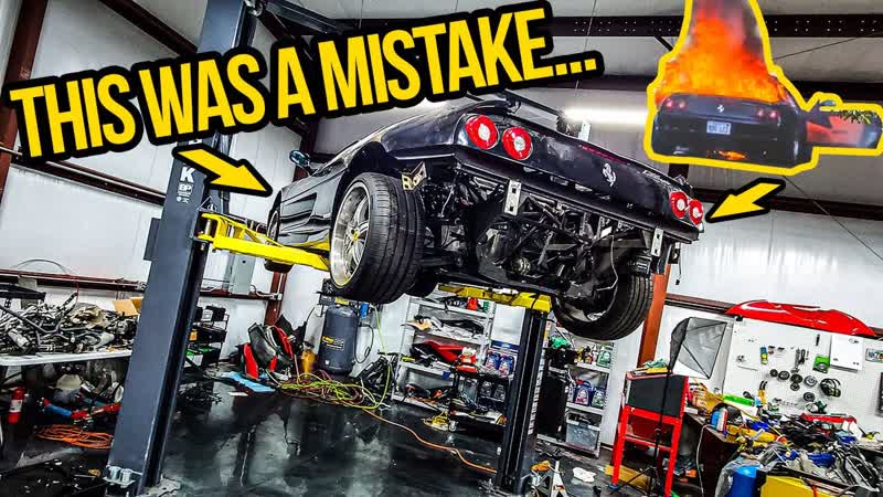 My Ferrari F355 Burned To The Ground 2 Years Ago. Heres How Bad The Damage Actually