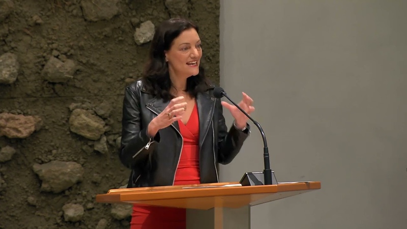 GE WEL DIG betoog van Sandra Beckerman over aardgasgebied Groningen, niet afgehaakt, maar