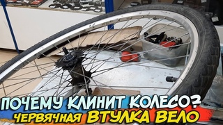 Почему клинит заднее колесо с импортной червячной втулкой велосипед Stels Как собрать втулку