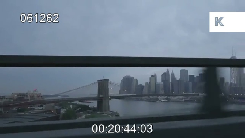 2010s New York, POV Driving Across Manhattan
