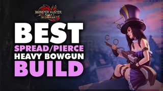 New Best COMFORT PIERCE & SPREAD HBG Build - GUARD and SHOOT - Monster Hunter Rise Sunbreak (TU5)