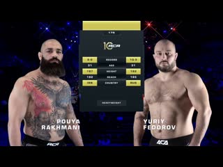 Пойа Рахмани vs. Юрий Федоров | Pouya Rahmani vs. Yuriy Fedorov | ACA 175