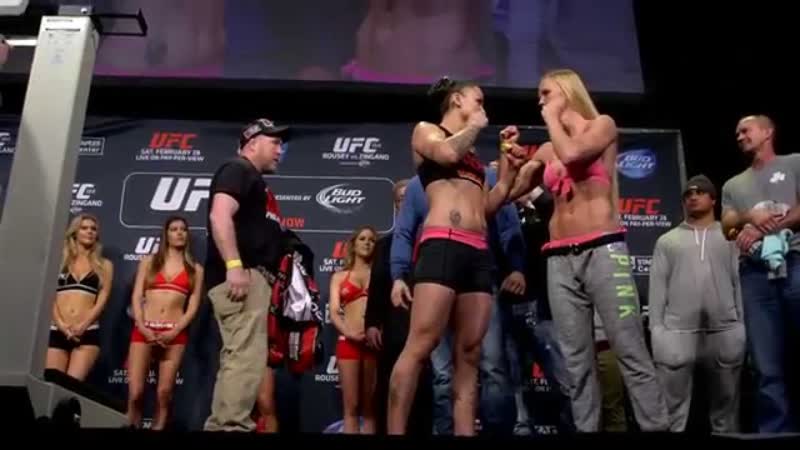 UFC 184: Weigh in