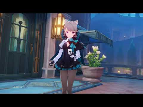 Lynette Character Demo JP Japanese Dub with English Indonesia Sub, Genshin