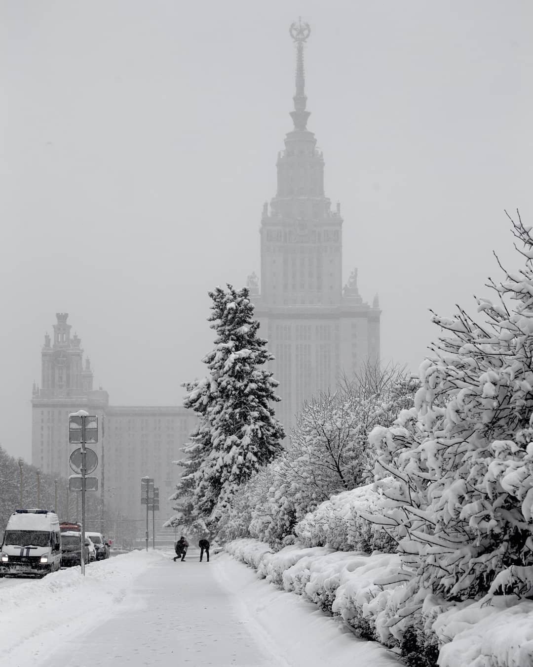 In winter Путешествия, Соборы, Москва