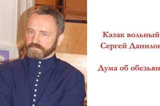 Сергей Данилов - Дума об обезьяне