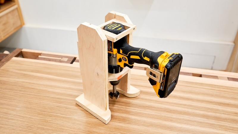Making A Drilling Guide Portable Drill