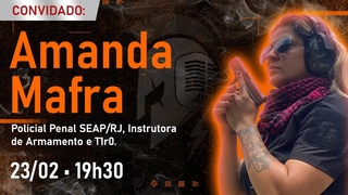 AMANDA MAFRA  POLICIAL PENAL NA  SEAP RJ  #FalaGuerreiro036