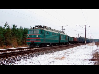 ВЛ80к-269 с чётным грузовым поездом