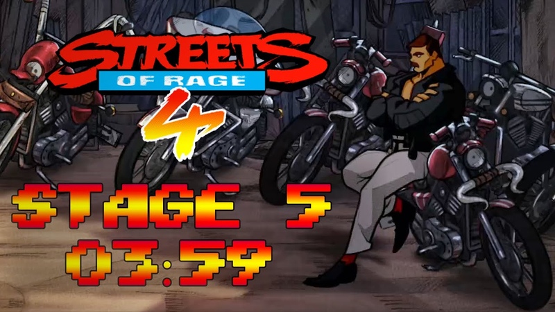 Streets of Rage 4 Blaze. Mania IL Speedrun, Stage 5