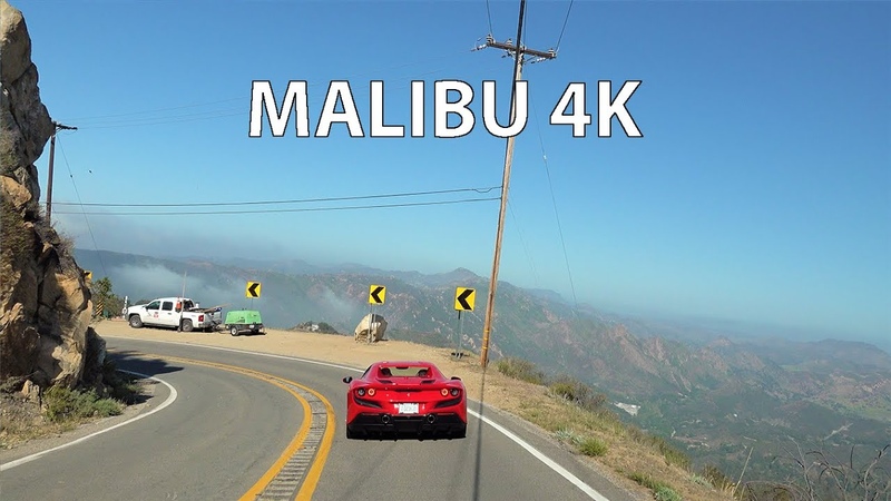 Malibu 4 K Mountains Canyons Scenic