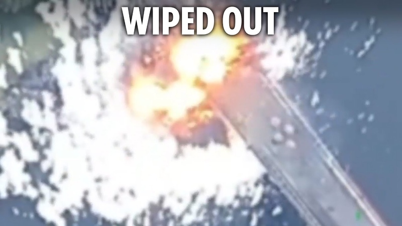 Ukrainian missile destroys key Russian bridge in Kursk with explosive hit as tanks storm the