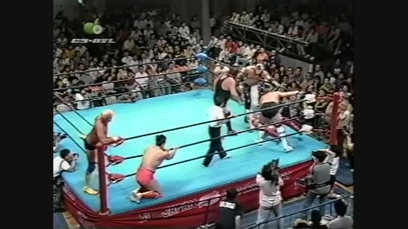 Kenta Kobashi, Johnny Ace, Maunakea Mossman vs. Steve Williams, Gary Albright, The