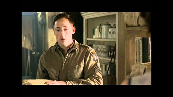 Band of Brothers Scene of Malarkey Picking Up