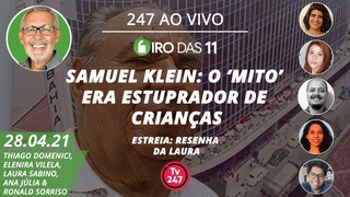 Giro das 11 - Samuel Klein: o mito era estuprador de crianas  Estreia: Resenha da Laura