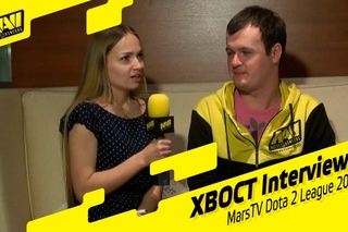 Interview with XBOCT @ Mars TV Dota 2 League (ENG SUBS AVAILABLE)