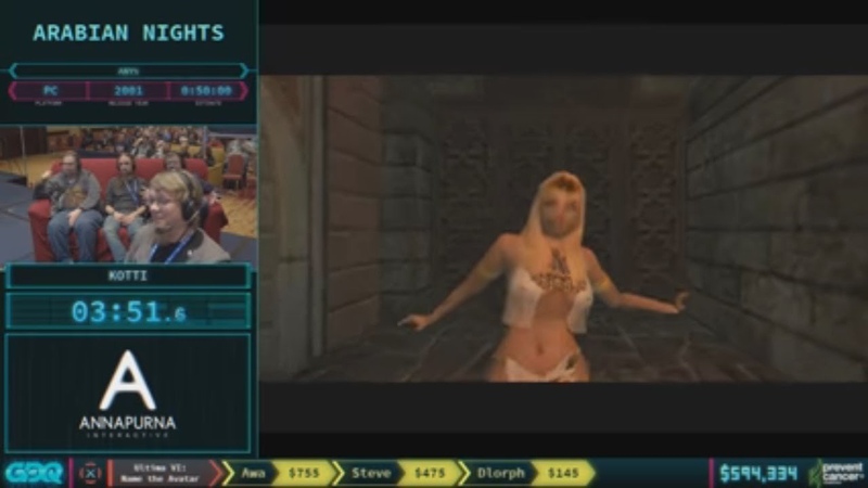 Arabian Nights speedrun AGDQ