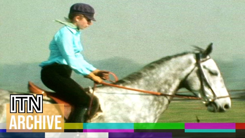 Princess Anne Training for the Munich Olympics