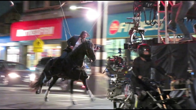 Keanu Reeves Does His Own Crazy Stunts for John Wick 3 as Stunt Double