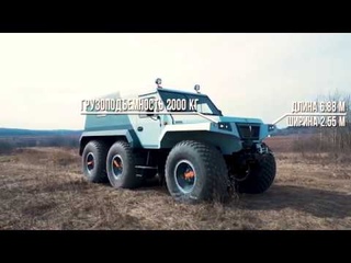ТРЭКОЛ - Хаски 6х6 (обзор)