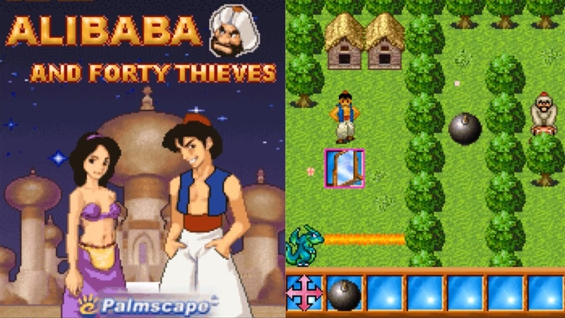 Alibaba And Forty Thieves JAVA GAME ( Palmspace 2003 year) FULL